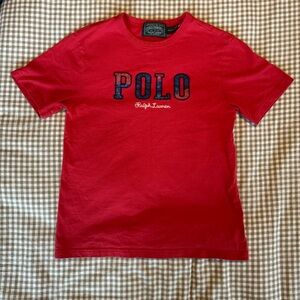 Ralph Lauren Kids Red Short Sleeve Tee